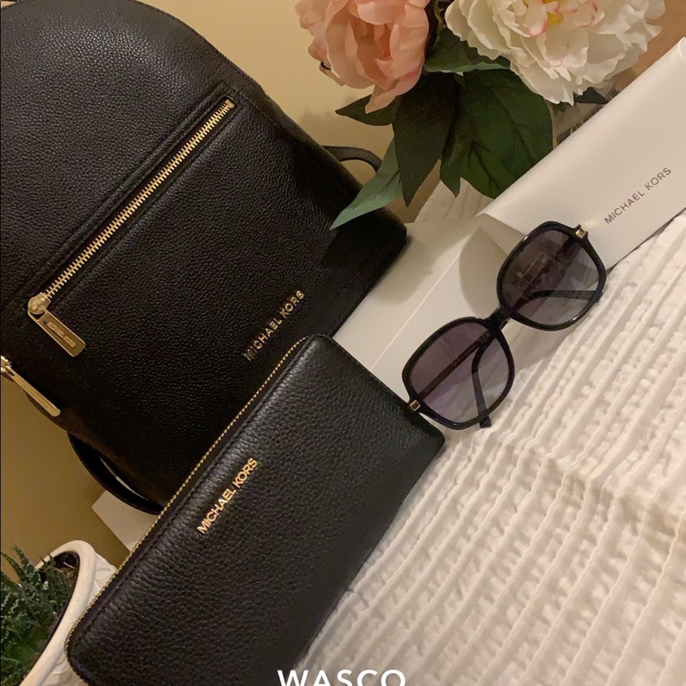 Mk bundle...backpack,wallet and sunglasses